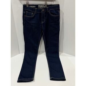 Lucky Brand Dark Denim Zoe Skinny Girls Jeans - Size 14